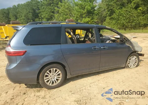 2015 Toyota Sienna Xle from USA, damaged, VIN 5TDYK3DC1FS588614